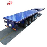 Semi Truck Flatbed Trailer